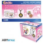 Sailor Moon Tasse + Schlüsselanhänger + Buttons