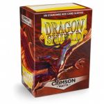 Dragon Shield Hüllen Standardgröße Matte Crimson (100 Stück)