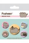 Pusheen Ansteck-Buttons 5er-Pack Fancy