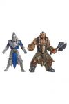 Warcraft Minifiguren 2er-Pack Alliance Soldier vs. Durotan 6 cm