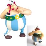Asterix PVC Figur Obelix mit Blumenstrauß