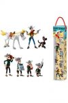 Lucky Luke Minifiguren 7er-Set Characters 4 - 10 cm