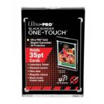 Ultra Pro One-Touch 35pt schwarzer Rand UV Magnetischer Kartenhalter