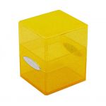 Ultra Pro Deckbox Satin Cube 100+ Glitter Gelb