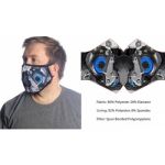 Wild Bangarang Maske Blue Mecha Größe L