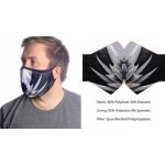 Wild Bangarang Maske Black Dragon Größe L